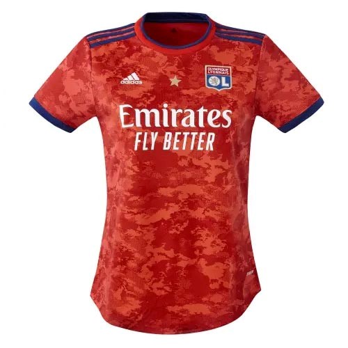 Camiseta Lyon 2ª Kit Mujer 2021 2022